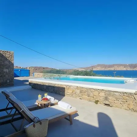 Nerida - Sea View Retreat With Private Pool ヴィラ Mykonos Town